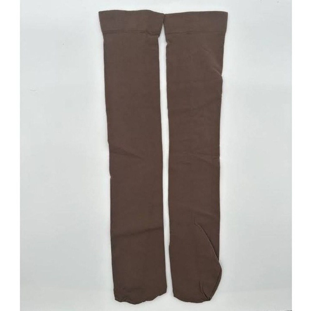 One Pair Dark Brown Dress Socks One Size Brand New in Package